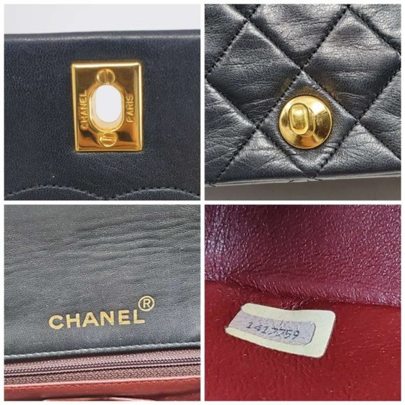 CHANEL 23 Full Flap Vintage 24k Gold Lambskin Bag - Picture 14 of 16